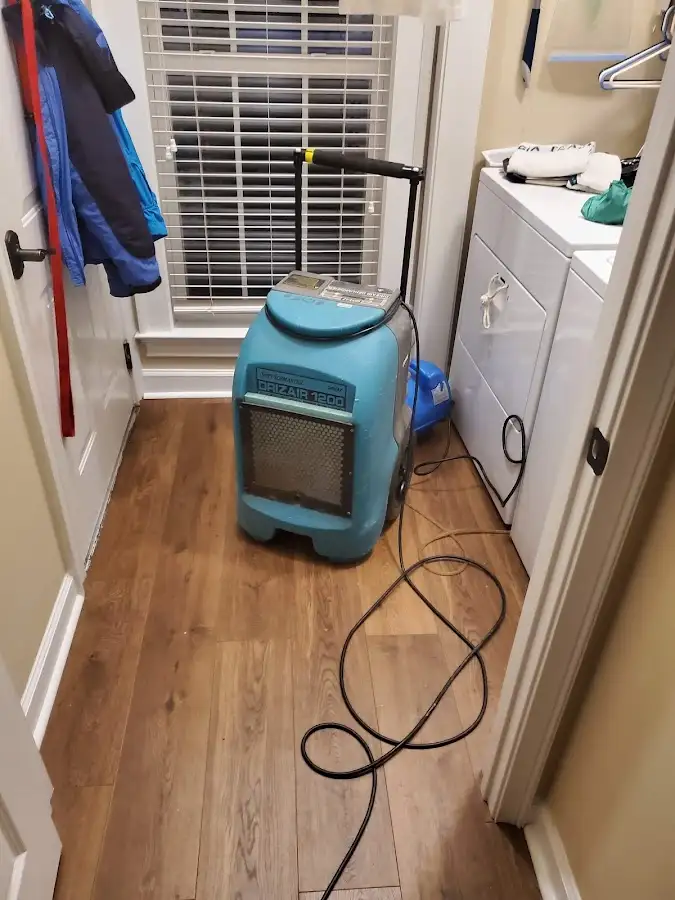Commercial dehumidifier deployed for Crawl Space Restoration in Mesquite