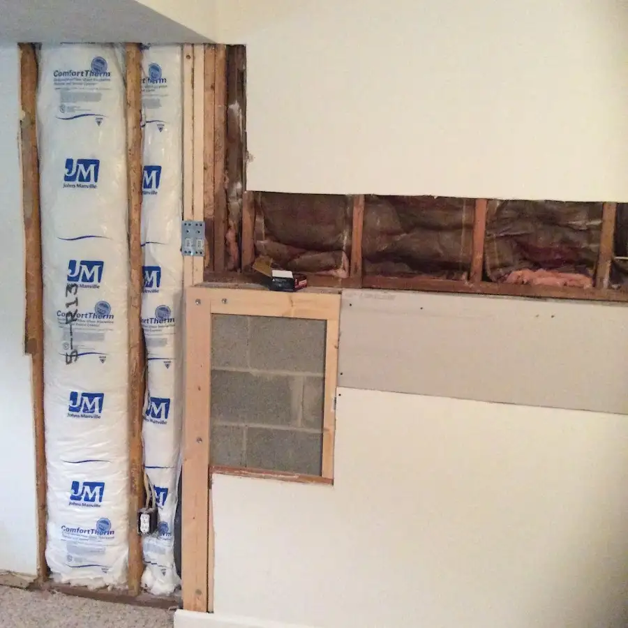 Wall insulation replacement during Odor Removal & Deodorization in Mesquite